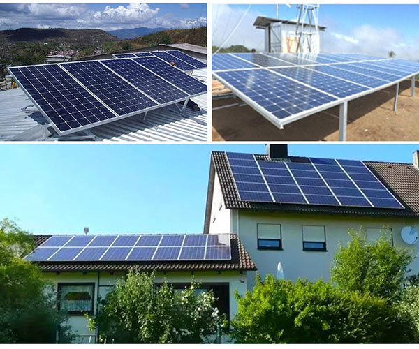 solar panels convert dc to ac case
