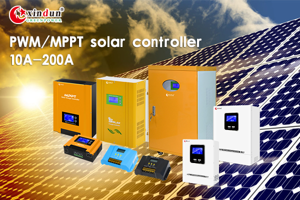 MPPT/PWM solar charge controller 10A-200A