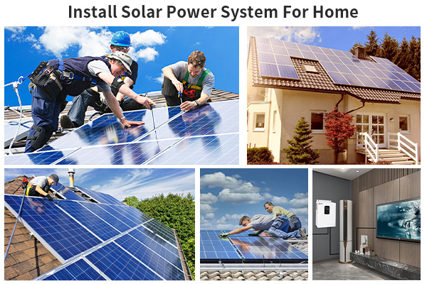 Install Solar Power System For Home