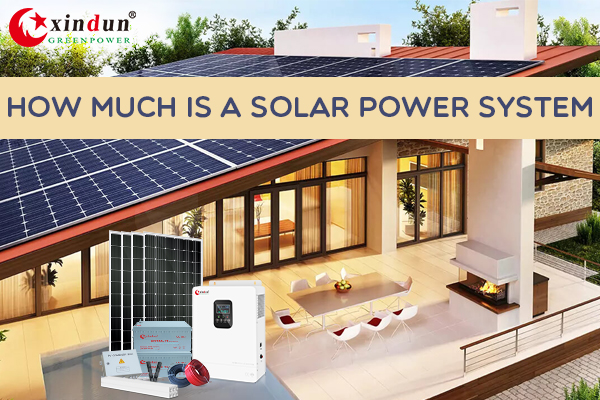 How much is a solar power system?