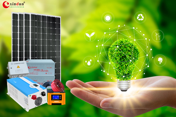 How to connect solar panel to home appliances?
