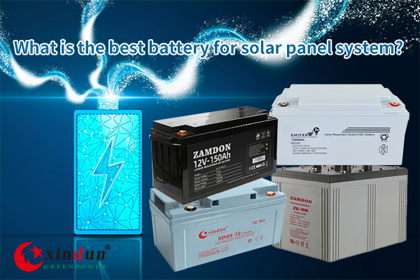 best battery for solar panel system