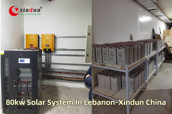 80kw solar system in lebanon-Xindun China