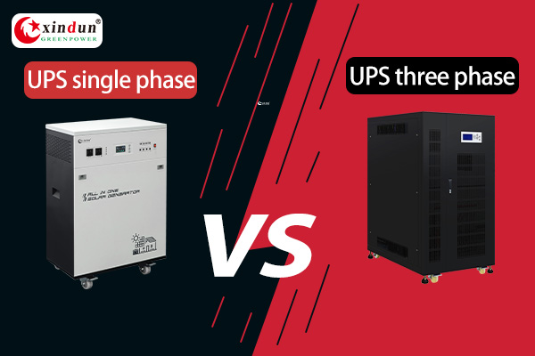 UPS single phase vs three phase