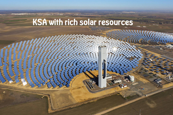 KSA with rich solar resources-solar inverter price in KSA