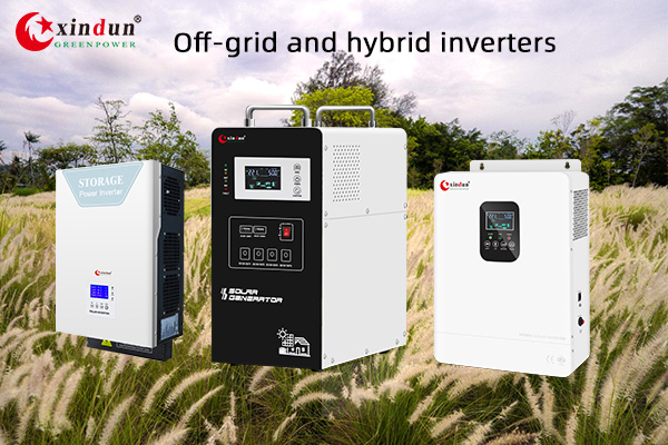 on grid vs off grid vs hybrid solar inverter