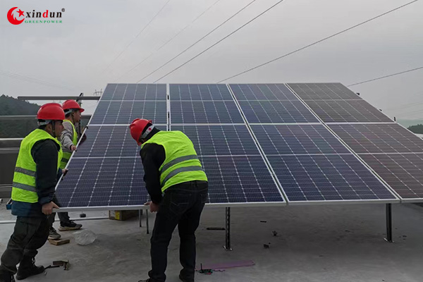 Xindun Power-Hybrid Solar Inverter System Case