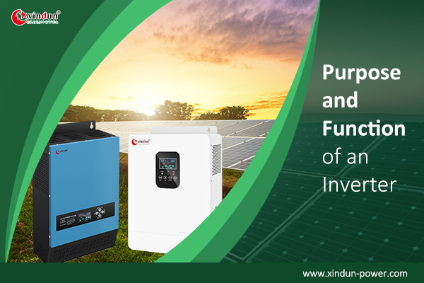 What is the purpose and function of an inverter?