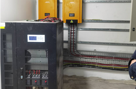 Three-phase-solar-energy-system-in-Lebanon-parking-lot
