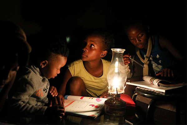 shortage of electricity in South Africa