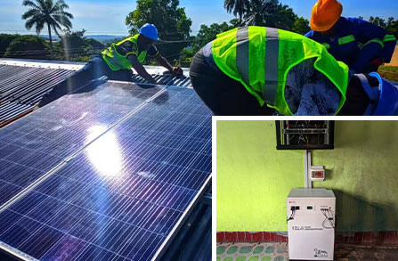 ESS Cas hors réseau du système solaire congolais