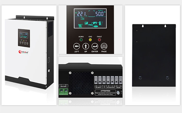 HP PRO Inverter with solar mppt & mains charger 