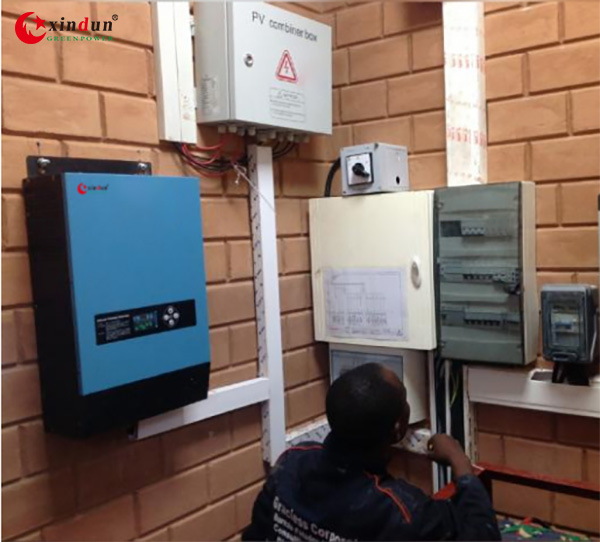 solar inverter for water pump case