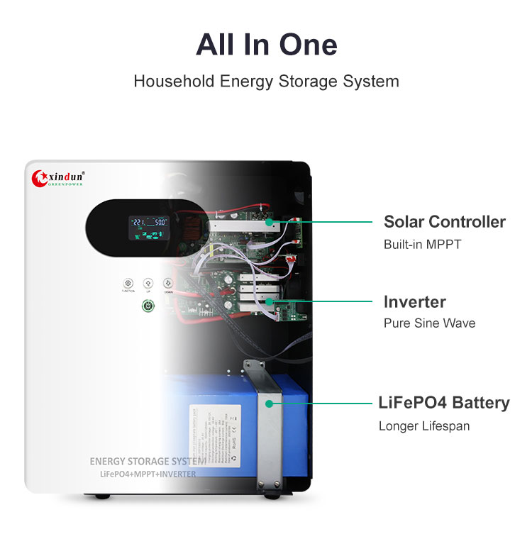 home solar power station all in one design