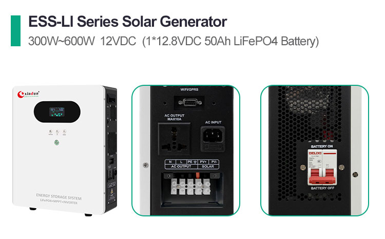 portable solar power station 300w 600w