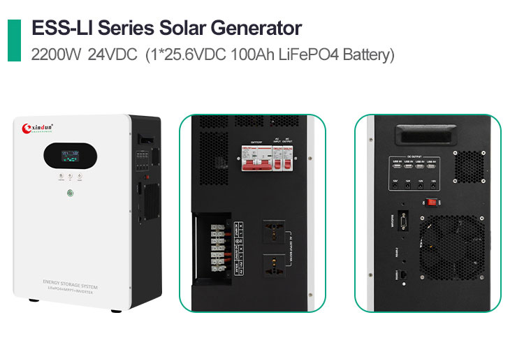 portable solar power station 2200w