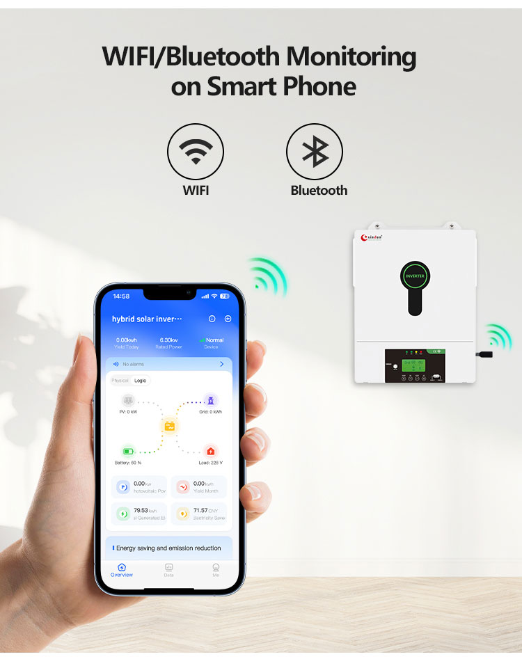 hi frequency inverter wifi bt