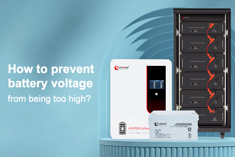How to prevent inverter and mppt battery voltage from being too high?