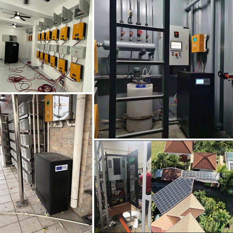 large off grid solar system