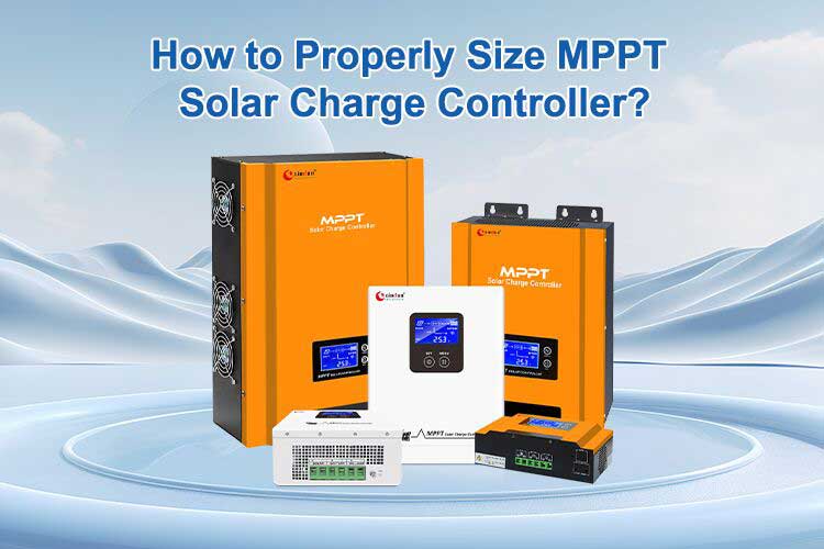 mppt solar charge controller sizing