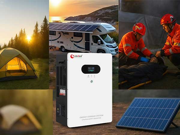 Portable Power Inverter with Battery for Outdoor and Emergency Use