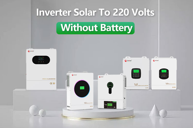 solar to 220 volt without battery solar to 220 volt without battery