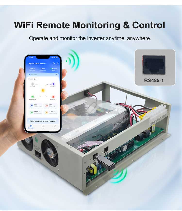 solar inverter ckd with wifi