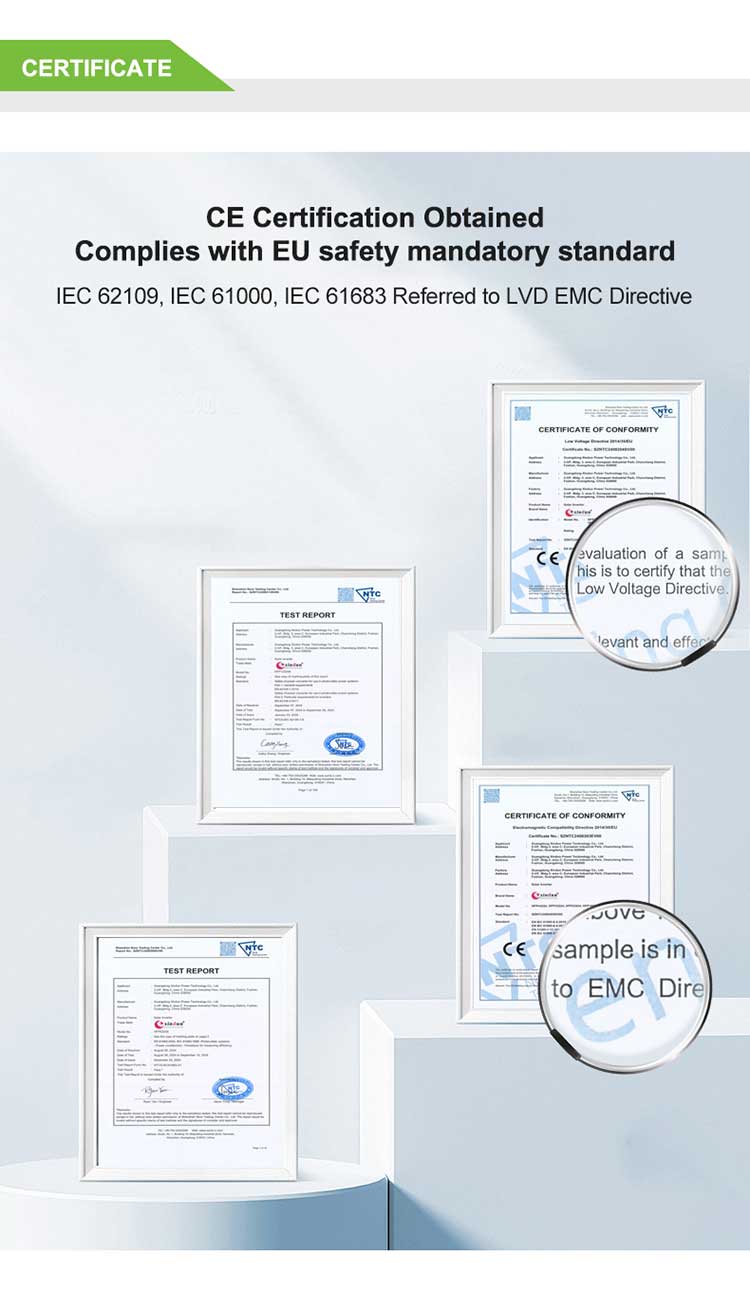 inverter mother board ckd certification