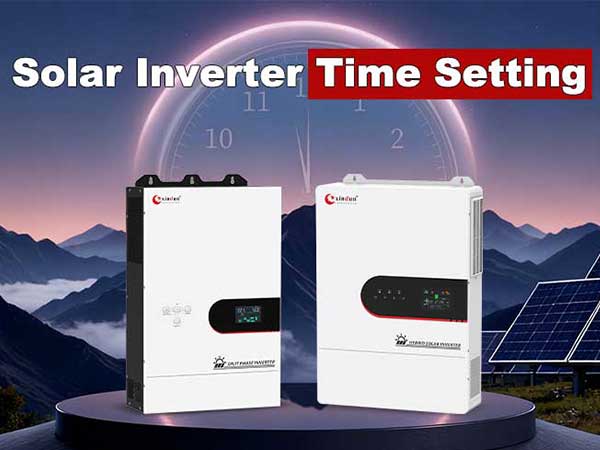 What Is the Solar Inverter Time Setting?