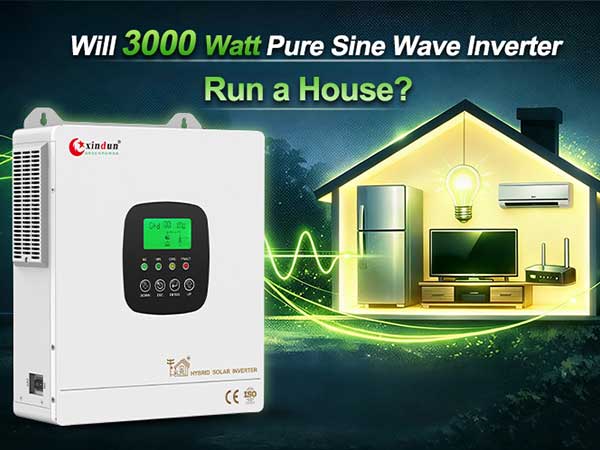 Will 3000 Watt Pure Sine Wave Inverter Run a House?