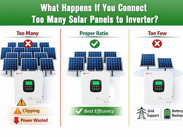 What Happens If You Connect Too Many Solar Panels to Inverter?