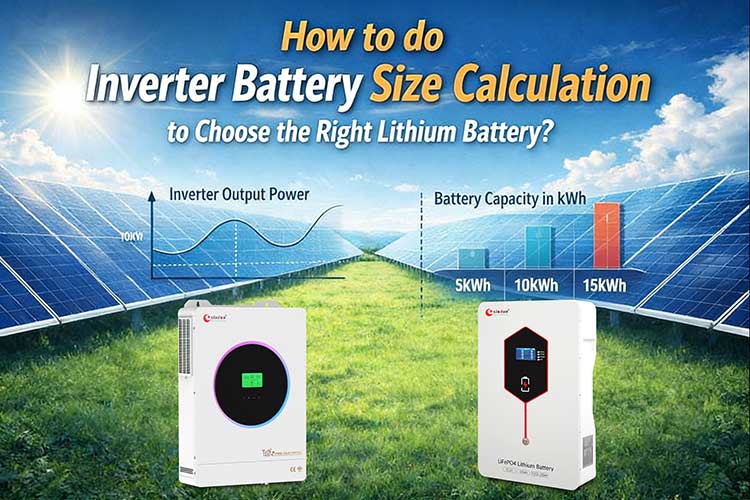 inverter battery size calculation