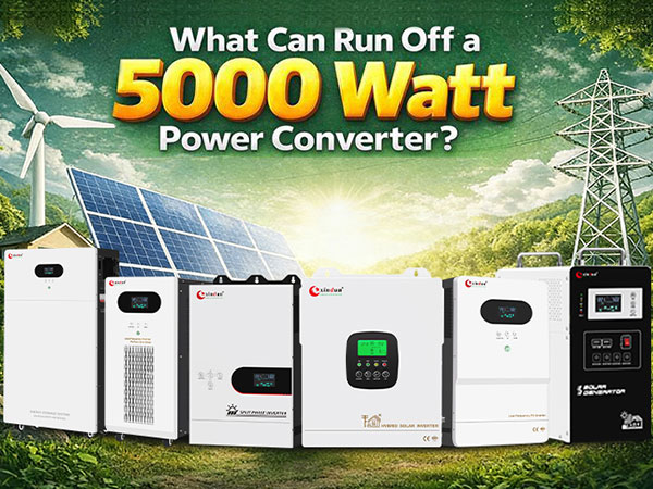 What Can a 5000 Watt Power Converter Run?