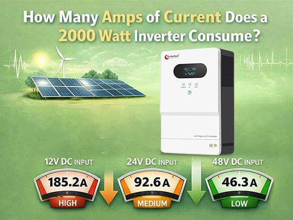 How Many Amps of Current Does a 2000 Watt Inverter Consume?