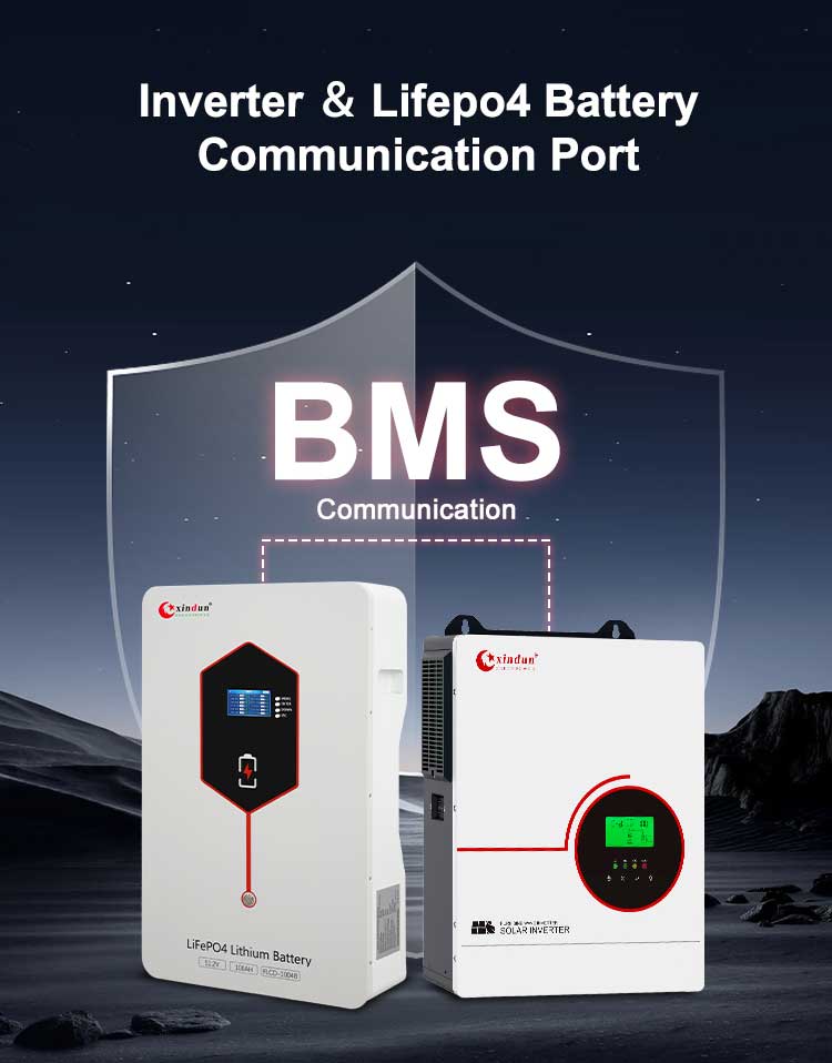 inverter lithium battery BMS communication