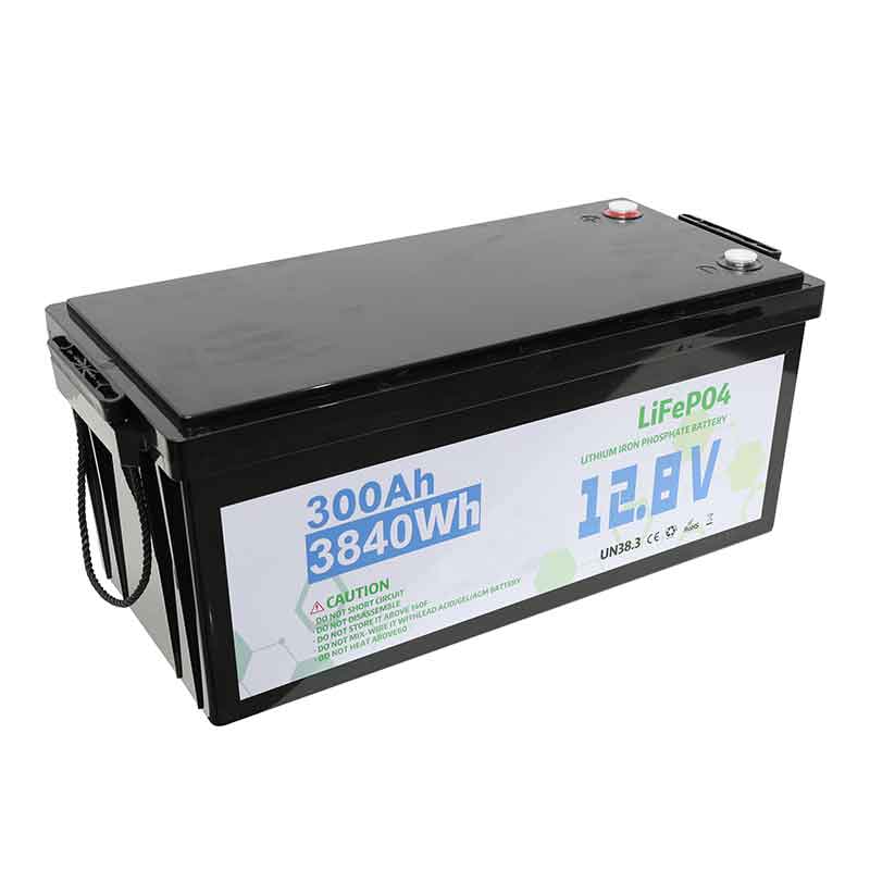 12.8 V 100Ah 200Ah 300Ah Lifepo4 Battery 25.6 V