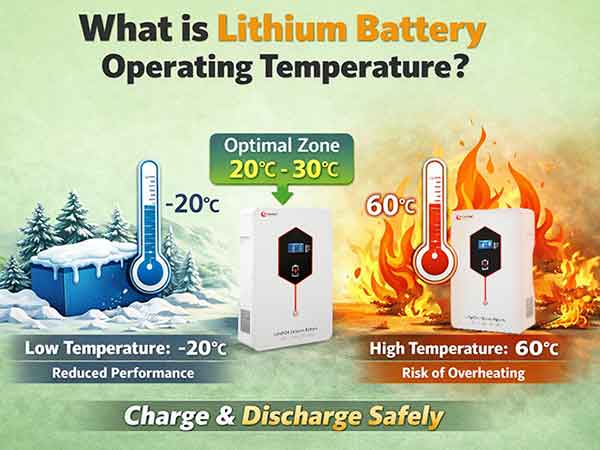 What is Lithium Battery Operating Temperature?