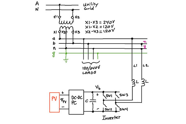 12v 220v pure sine wave power inverter schematic