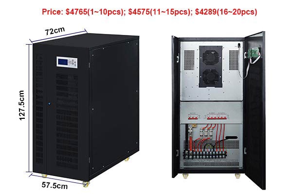 Off grid home use solar inverter 50kw price list