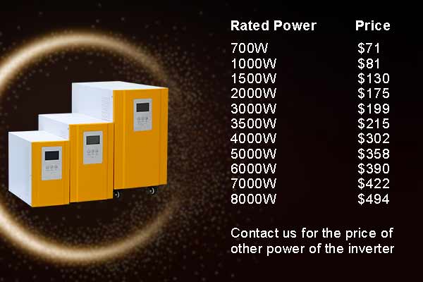 Off grid solar a/c inverters prices in pakistan