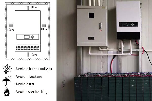 My inverter got water! How should rainy season prevent this kind of situation?