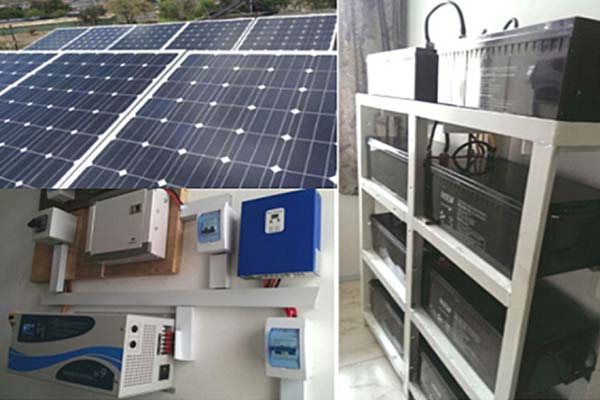 Characteristics of off-grid photovoltaic power generation system