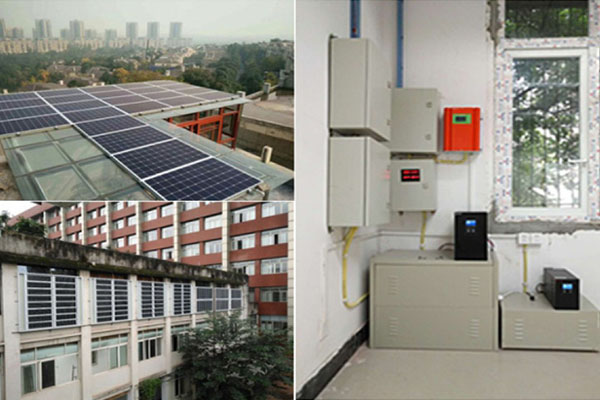 How is the pv inverter set up to optimize your pv system?