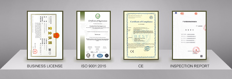 Xindun qualifications and certificates