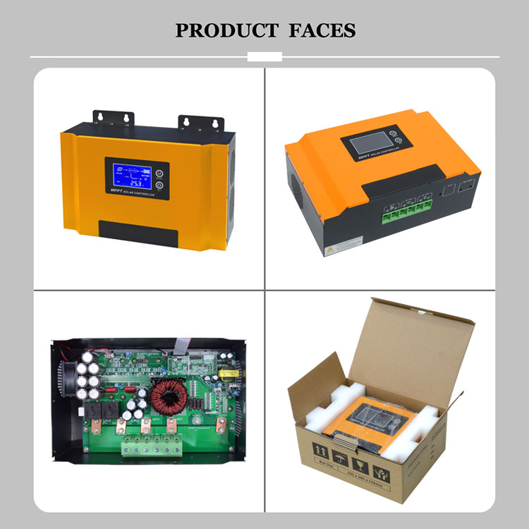 80/100 amp mppt solar charge controller image