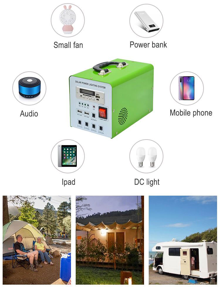 dc solar power system kit application
