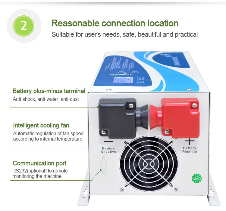 Details of The Best Pure Sine Wave Inverter for Solar Car 02