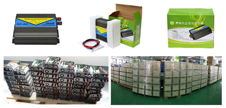 300w 500w pure sine wave inverter package