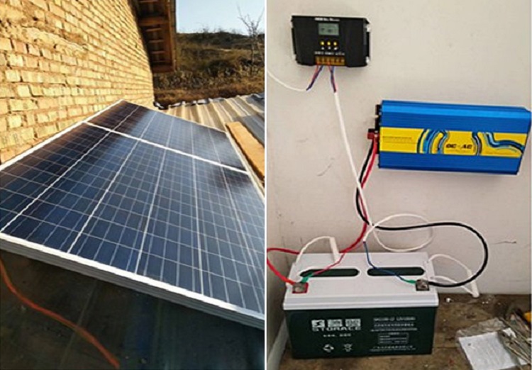 solar panel regulator installation