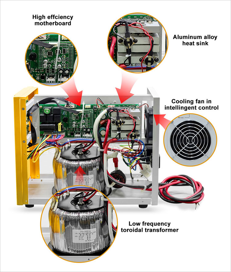 pure sine wave inverter charger circuit board details_03